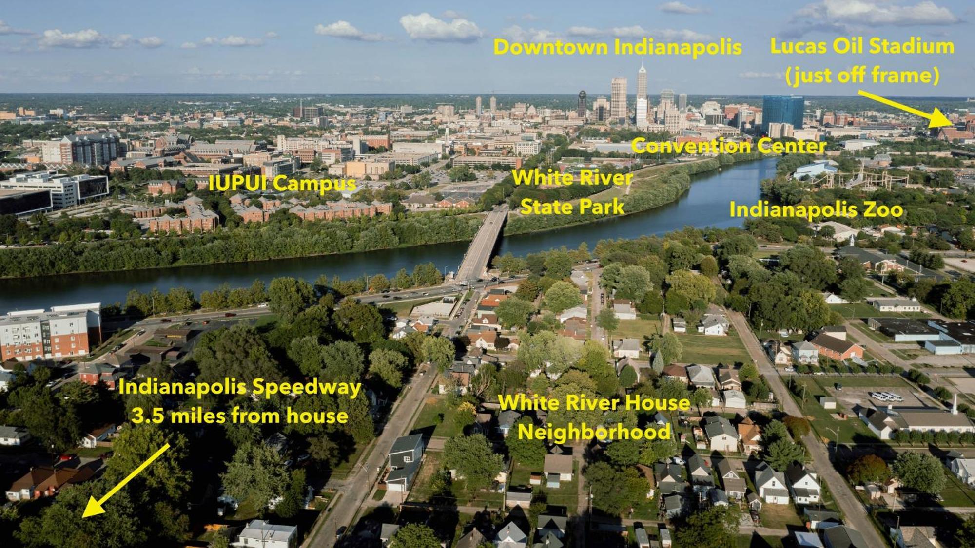 Vila 5 Mins To Speedway! Walk To Zoo, Wr Park, Iupui! Indianapolis Exteriér fotografie